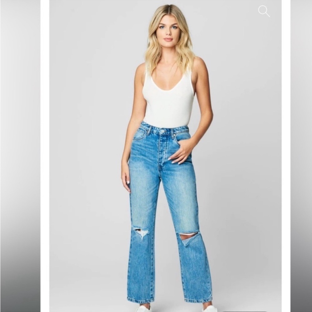 NEW BlankNYC size 25 The Howard Mid-Rise Loose Fit Jeans